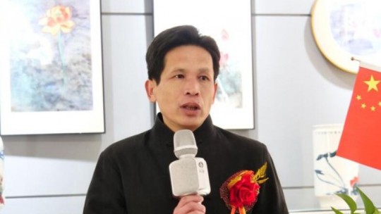 實力派畫家林清泉荷花作品欣賞