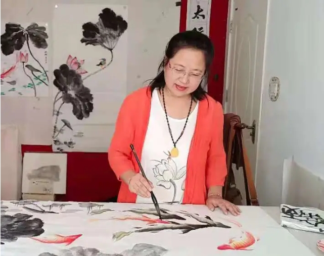 實(shí)力派畫家李紅書畫作品選登