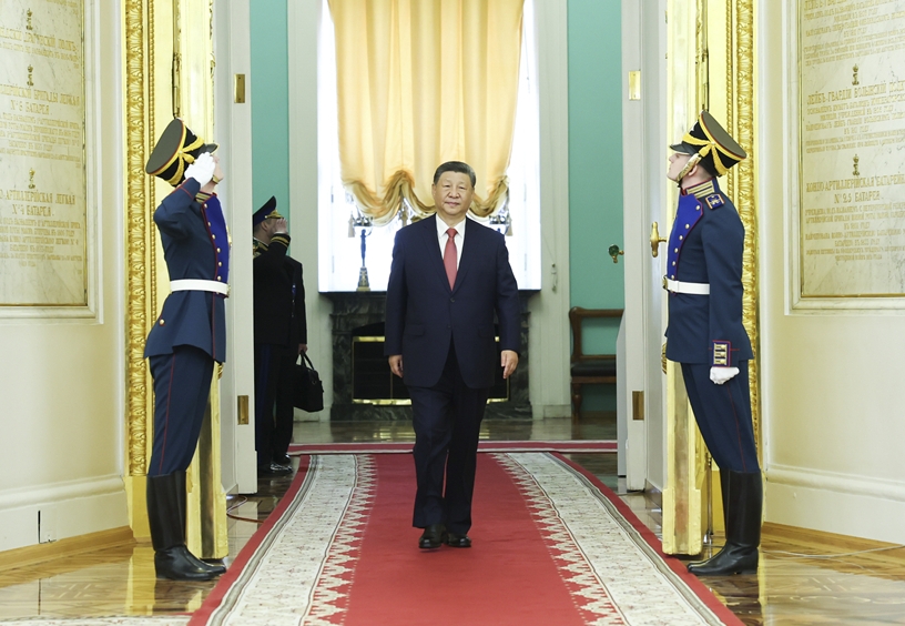 習(xí)近平同俄羅斯總統(tǒng)普京會(huì)談