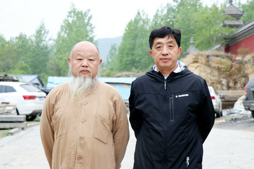 武術(shù)文化專業(yè)委員會(huì)一行走進(jìn)少林寺進(jìn)行文化交流