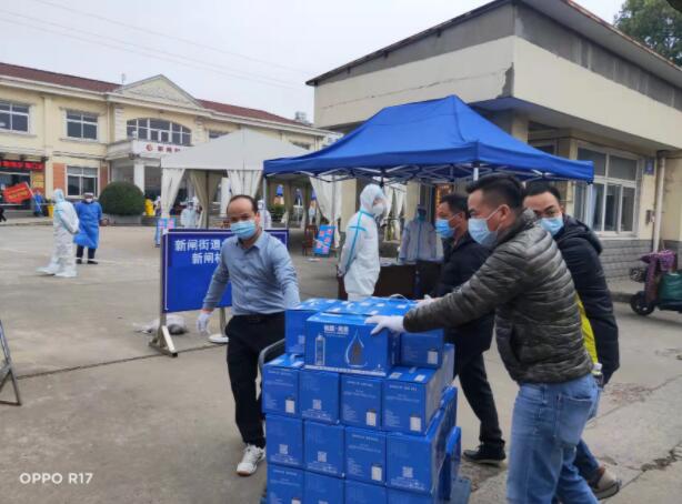 常州疫情企業(yè)助力 仙寓龍泉捐贈(zèng)價(jià)值25萬元富硒水