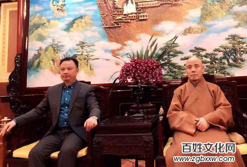 阮先鋒到廣濟(jì)寺拜訪中國佛教協(xié)會(huì)副會(huì)長釋演覺