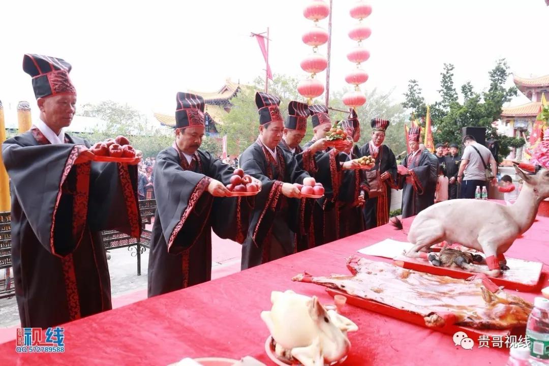 ?？诹质献谟H總會(huì)舉辦2019海南林氏宗親祭祀大典