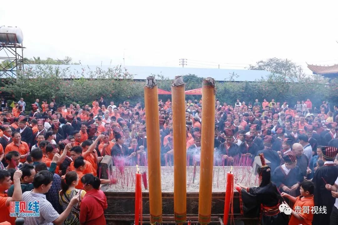 ?？诹质献谟H總會(huì)舉辦2019海南林氏宗親祭祀大典