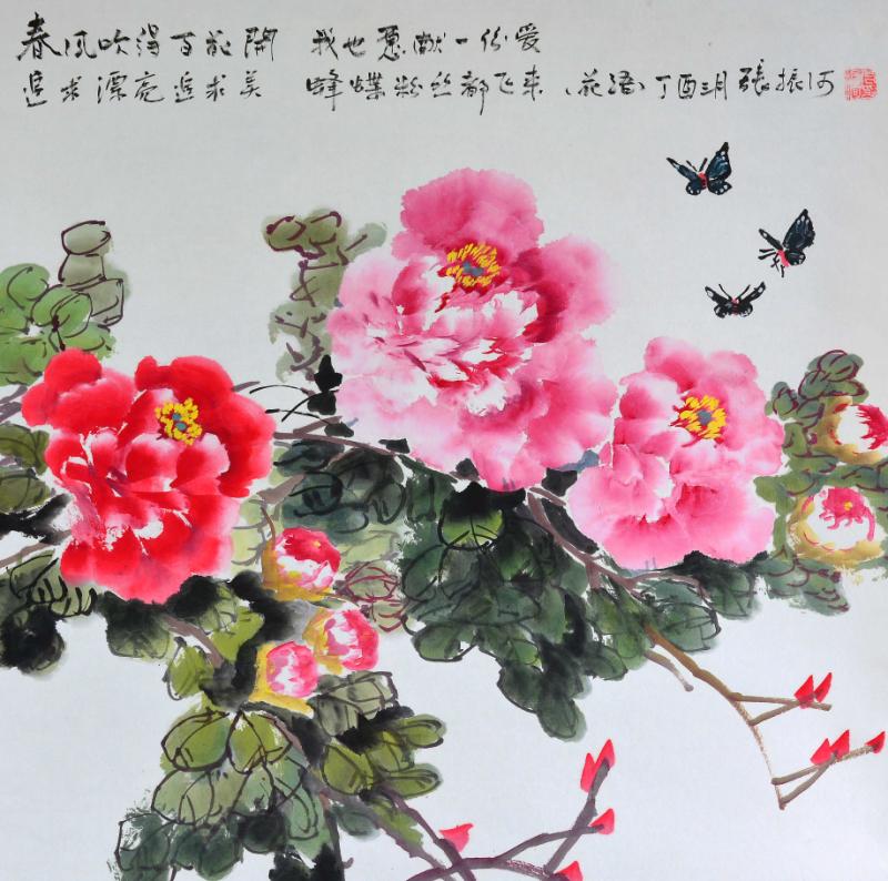 中國當(dāng)代實(shí)力派書畫名家張振河書畫藝術(shù)欣賞