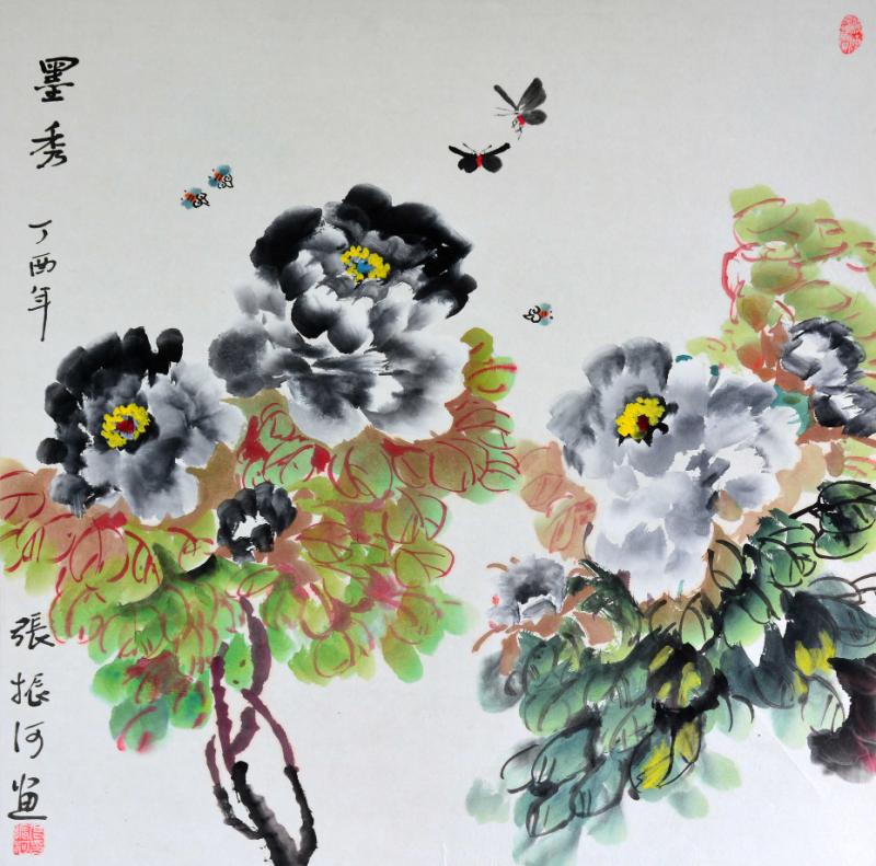 中國當(dāng)代實(shí)力派書畫名家張振河書畫藝術(shù)欣賞