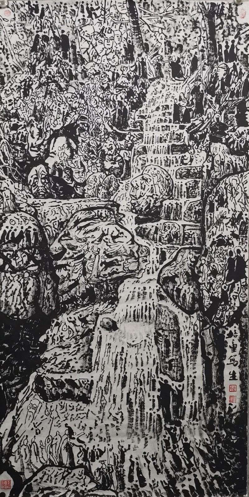 馬培童——中國(guó)焦墨書(shū)畫(huà)影響力傳承人物